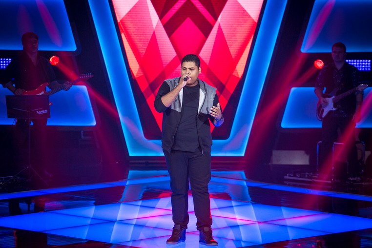 Danilo Franco cantou 'Gostava Tanto de VocA?' no 'The Voice Brasil' (Foto: Isabella Pinheiro/Gshow)