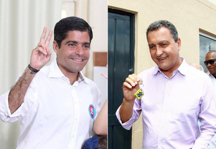 O governador Rui Costa (PT) e o prefeito ACM Neto (DEM) comeA�aram um embate no pleito municipal que sA? deve ser encerrado na eleiA�A?o para governador