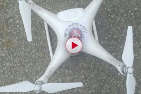 PM baiana utiliza drone para combater criminalidade