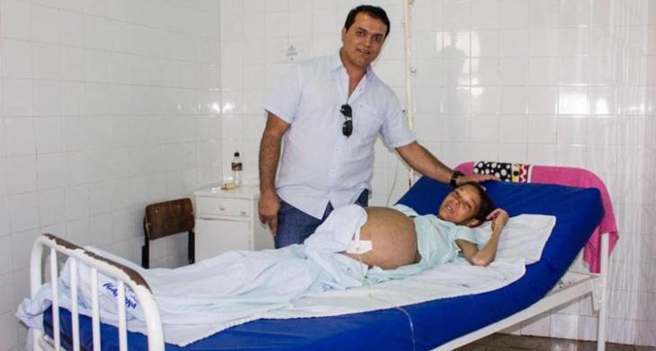 O Dr. Ivson Petronilio da Cunha acompanhou Daiane em Igaporã (Foto: Divulgação / Prefeitura de Igaporã)