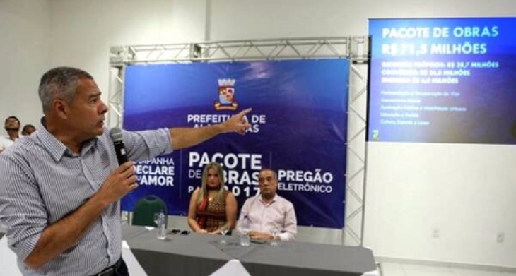 Joaquim Neto, prefeito de Alagoinhas, respondeu as acusações de vereador da oposição (Foto: Divulgação)