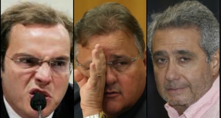 Lúcio Funaro, Geddel Vieira Lima e Ricardo Saud estão presos na Papuda, em Brasília