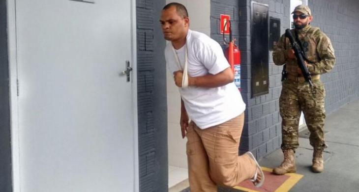 Conhecido como Fofão, acusado negou ser líder da facção Bonde do Maluco (Foto: Euzeni Daltro / Ag. A Tarde)