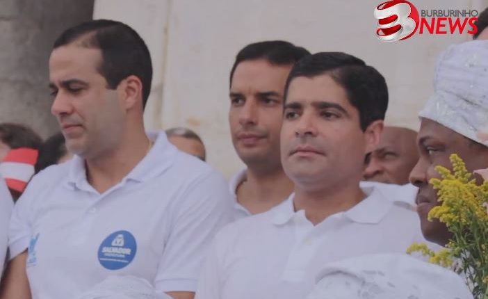 Foto: Burburinho News - Bruno Reis e ACM Neto