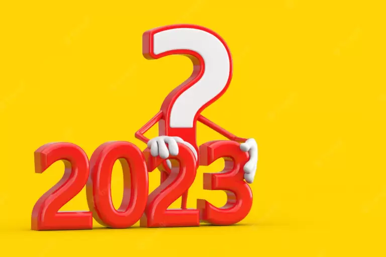 O jogo do ano novo de 2023 golpeia um vetor de desenho animado de mascote  de toupeira