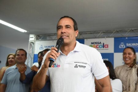 Prefeitura entrega nova escola no Rio Sena, Subúrbio Ferroviário, com capacidade para mais de 1 mil alunos