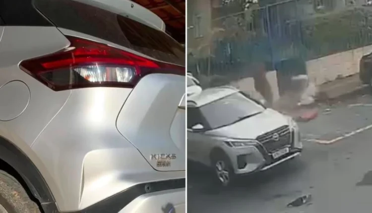 Mulher Ã© derrubada durante roubo de carro na Pituba