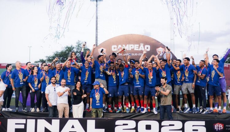 Bahia conquista oitavo título seguido do Campeonato Baiano Sub-20