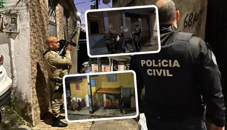 Operação policial em Cajazeiras