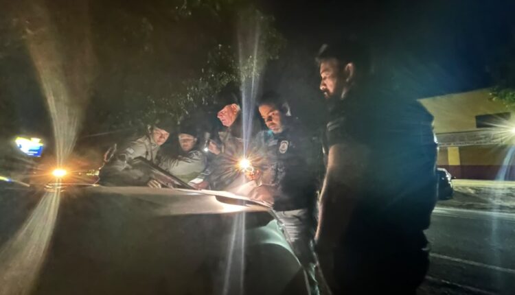 Operação policial em Itacaré