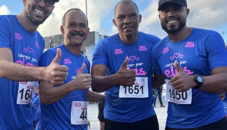 Participantes da Corrida Correr por Elas em Riachão do Jacuípe