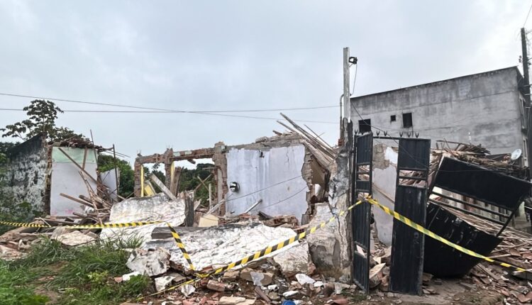 Explosão de botijão deixa três feridos em Santo Antônio de Jesus