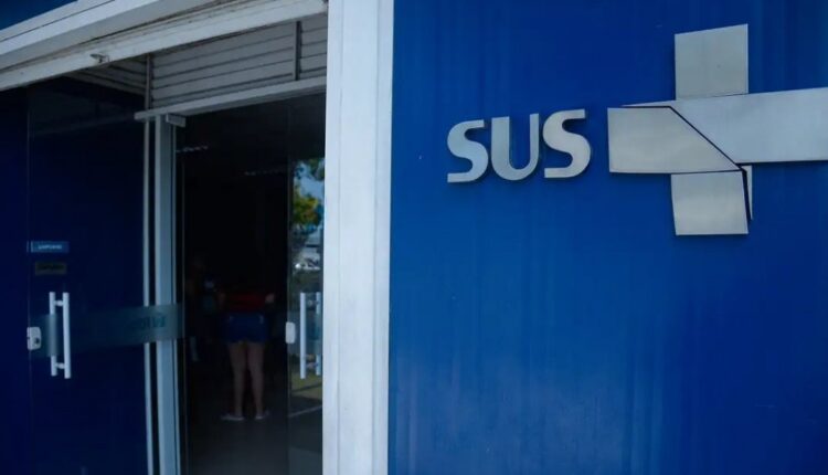 Fachada de unidade do SUS