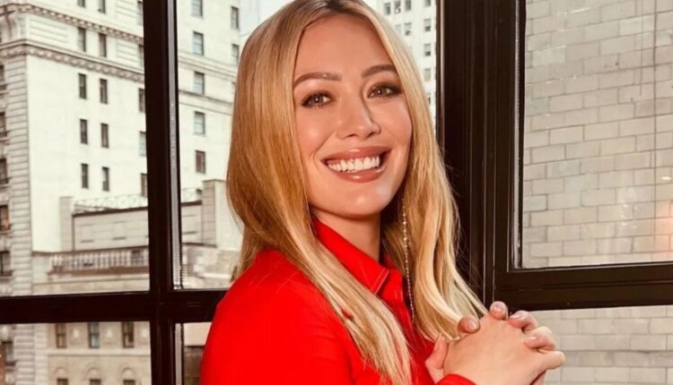 A cantora Hilary Duff