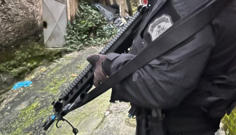 Viatura policial em Serrinha