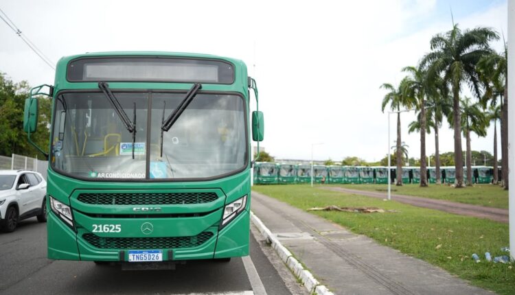Ônibus novo da frota de Salvador