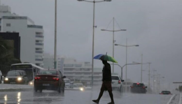 Céu nublado em Salvador