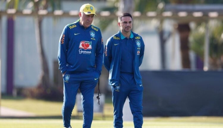 Treino da Seleção Brasileira