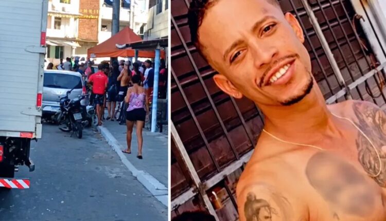 Eric, vítima do ataque em Águas Claras