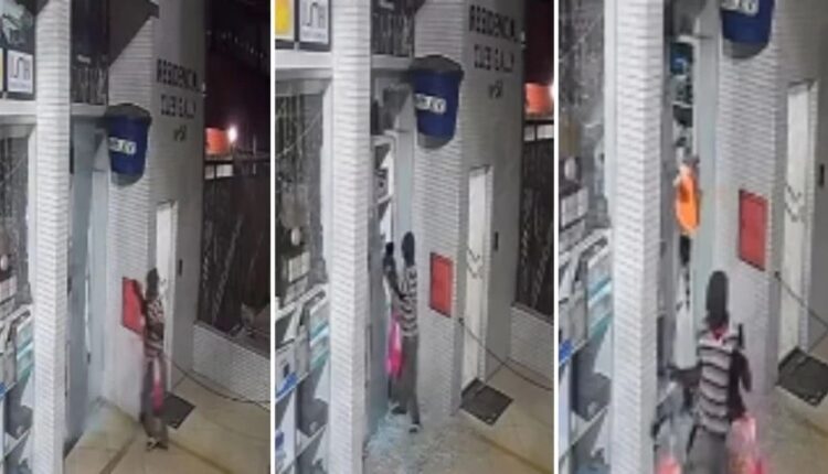 Imagem de câmera de segurança em Itabuna