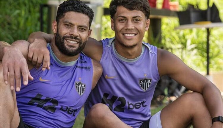 Hulk e o filho Ian Ângelo
