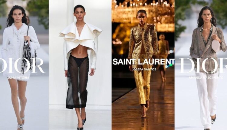 Modelos baianas em passarelas de Paris
