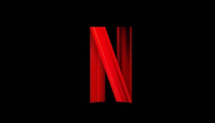 Logotipo da Netflix em fundo preto