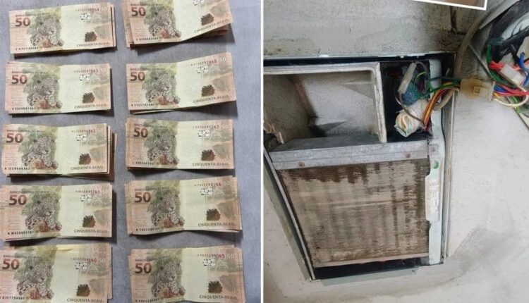 Notas falsas apreendidas em Serrinha